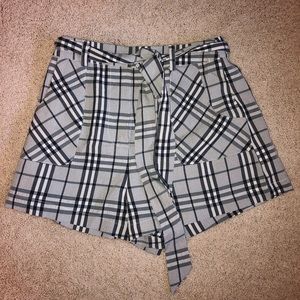 Plaid Fashion Shorts